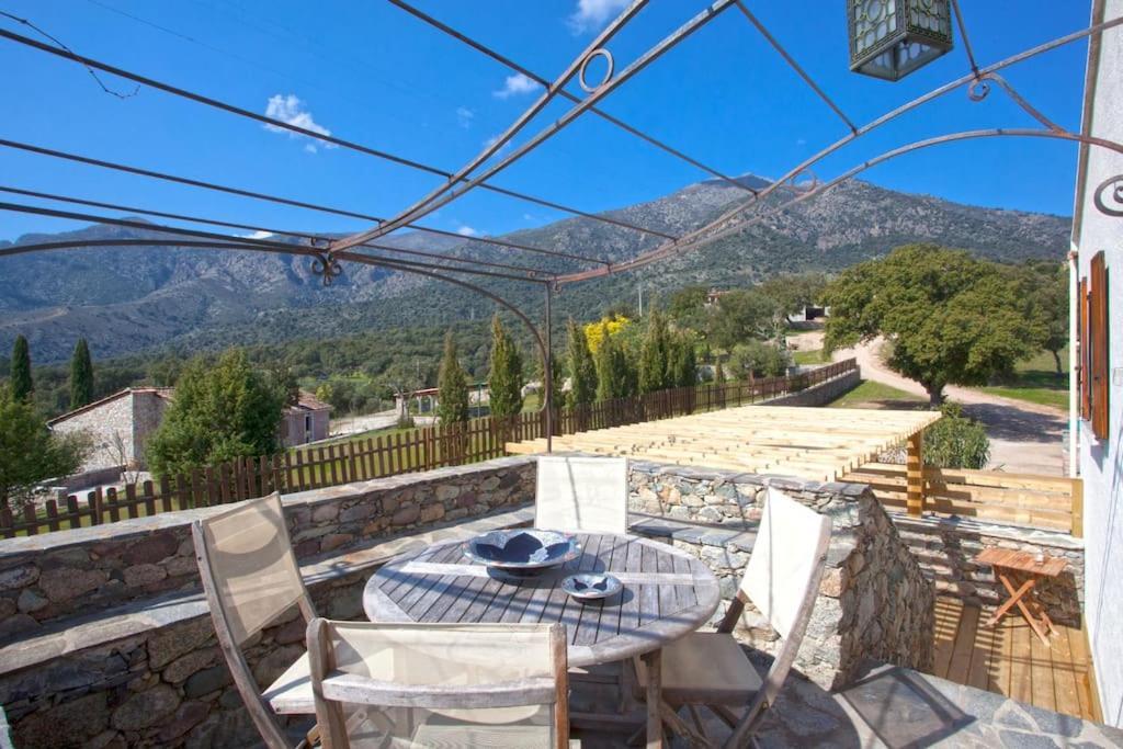 Le Capu Biancu-Location Avec Vue Proche Des Gorges De L Asco Entre Mer Et Montagne Moltifao Exterior foto