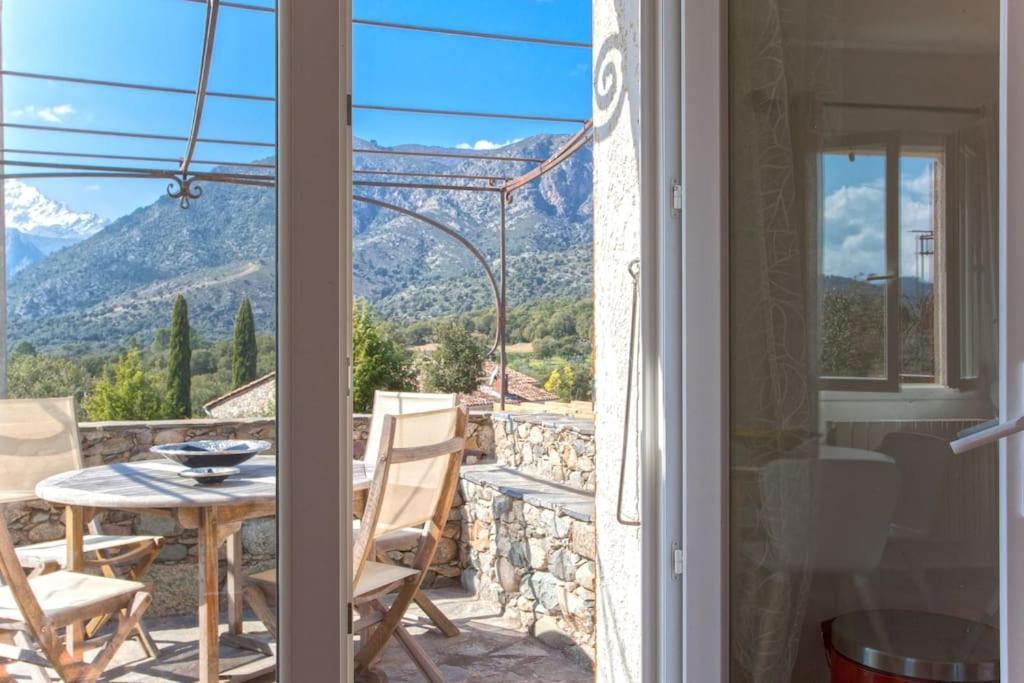 Le Capu Biancu-Location Avec Vue Proche Des Gorges De L Asco Entre Mer Et Montagne Moltifao Exterior foto